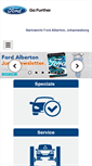 Mobile Screenshot of fordalberton.co.za